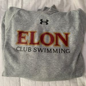 Elon university club swimming hoodie
